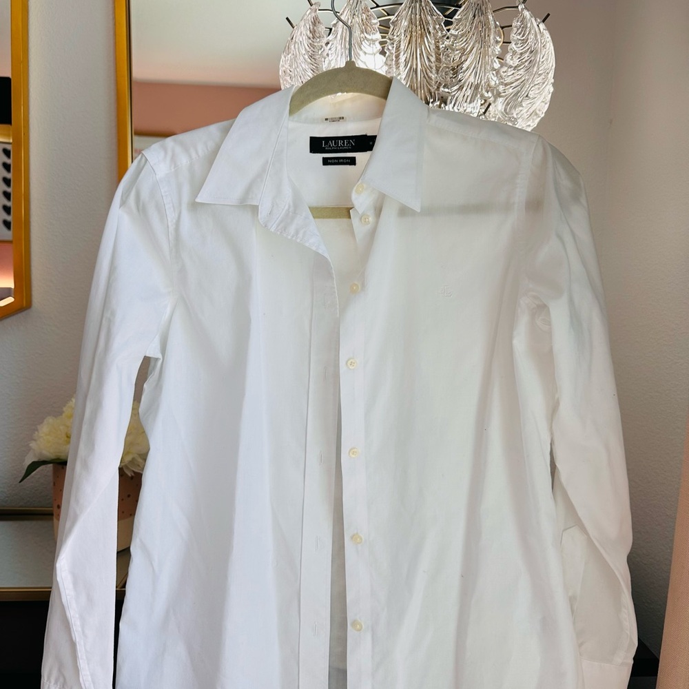 White Women’s Shirt by Ralph Lauren